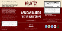 Load image into Gallery viewer, African Mango Ultra Burn Drops
